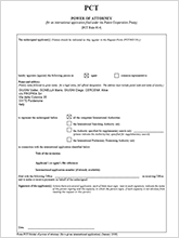 Power of attorney (PCT)